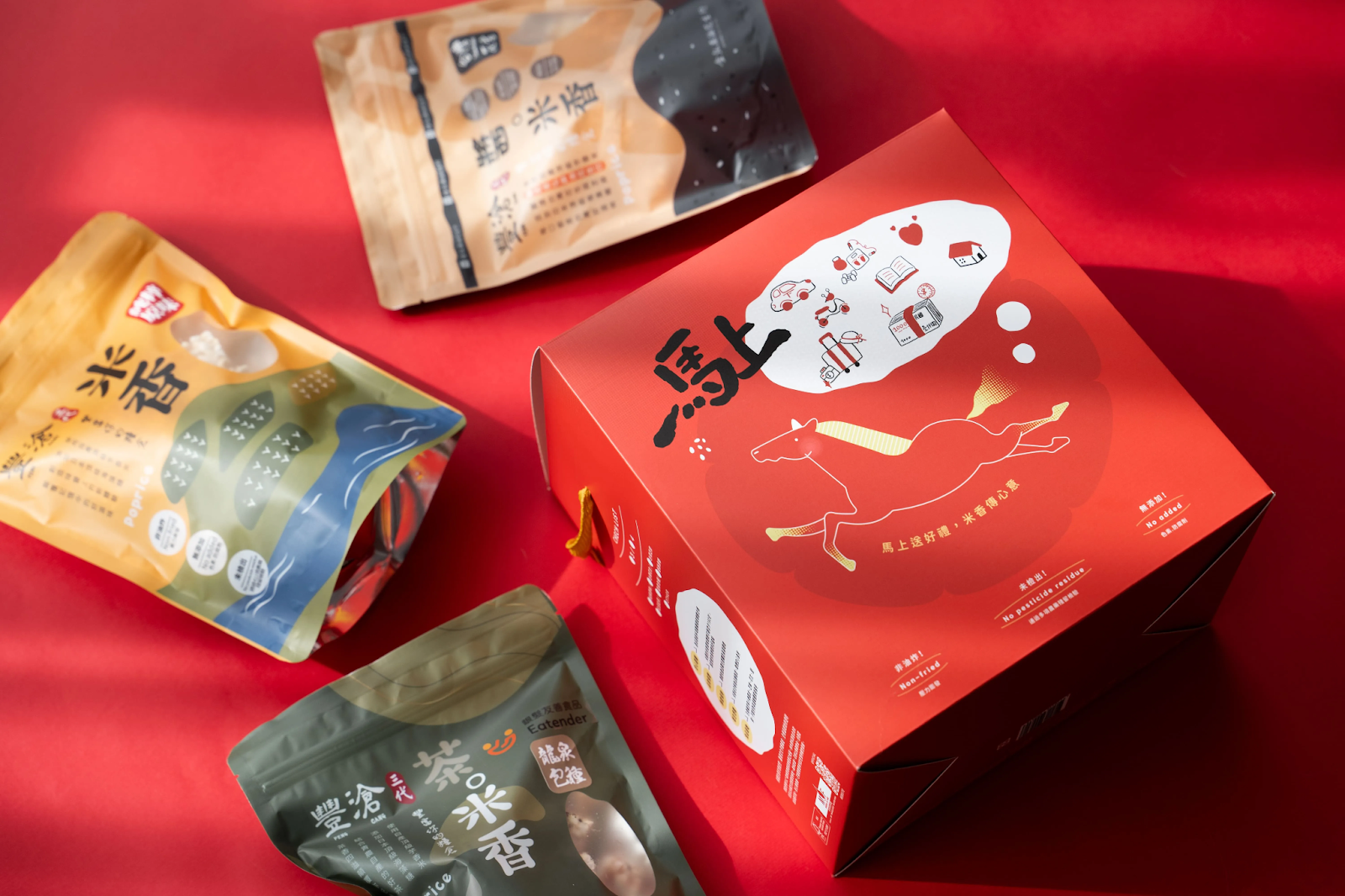 豐滄的馬上米香四入 FSC 永續禮盒