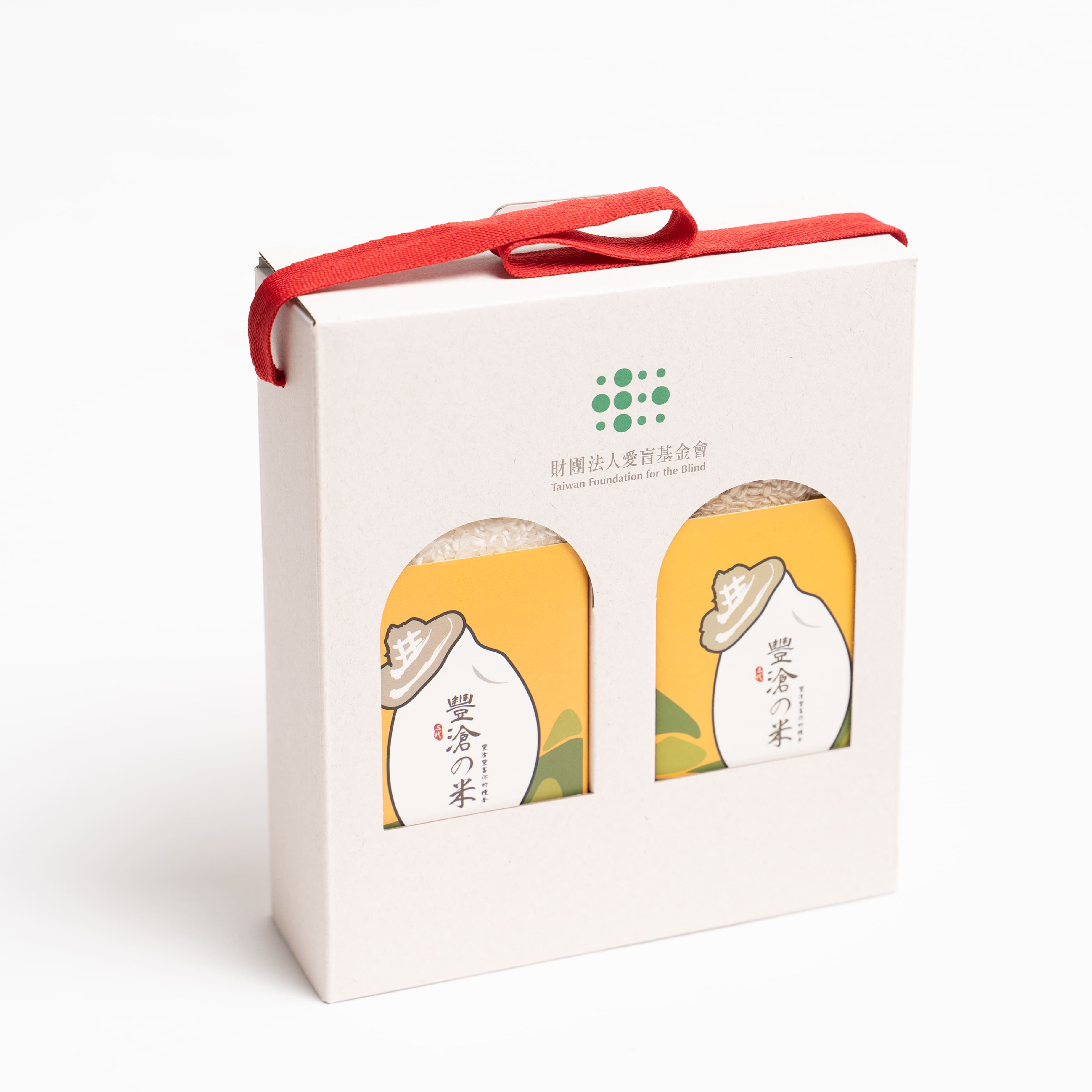 豐滄x愛盲-頂級芋香米雙入FSC永續公益禮盒