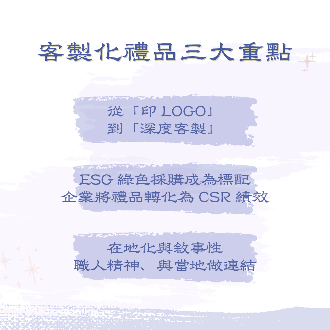 客製化禮品的重點