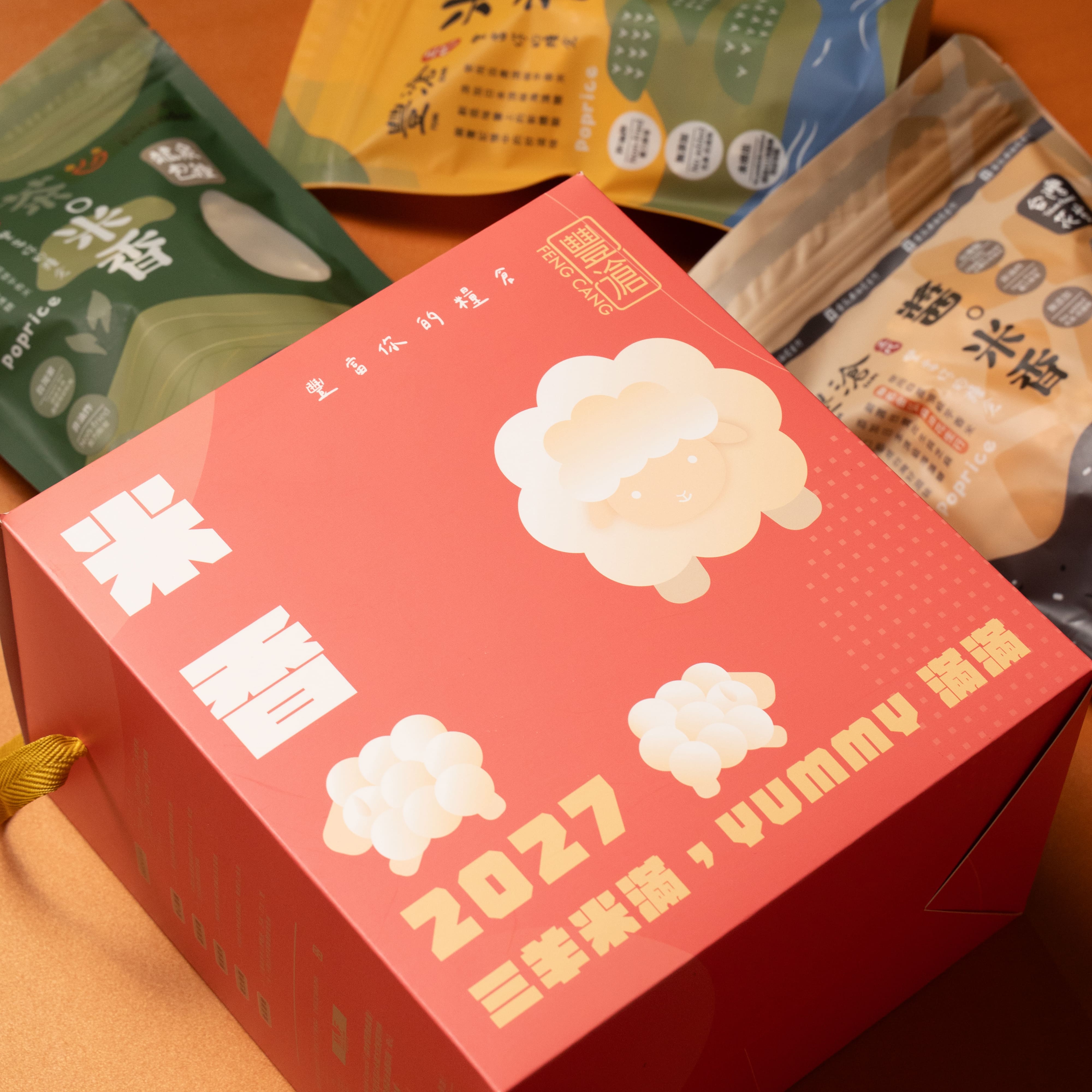 三羊米滿米香三入ESG永續禮盒